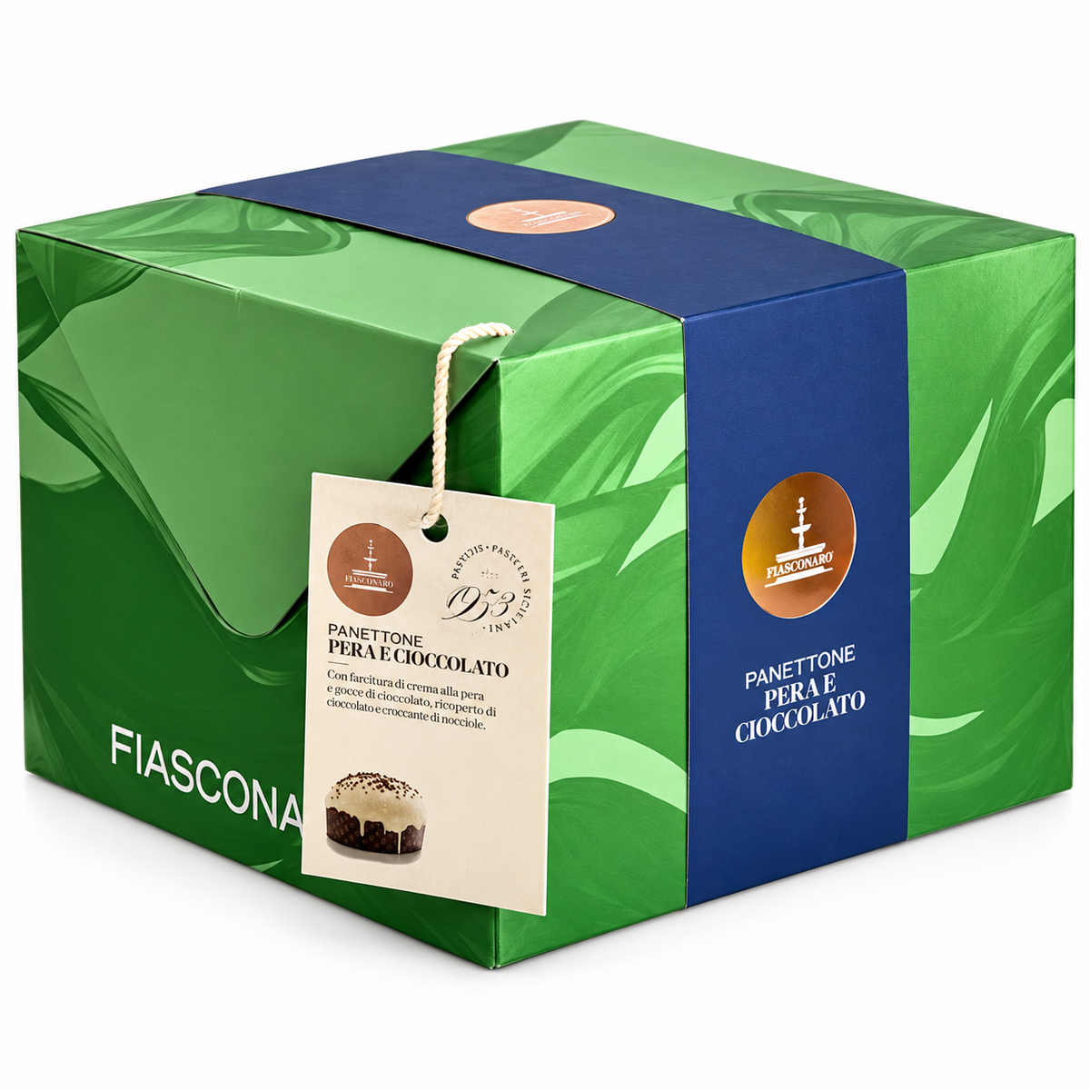 Fiasconaro Pear & Chocolate Panettone 750g – Sicilian Christmas Cake