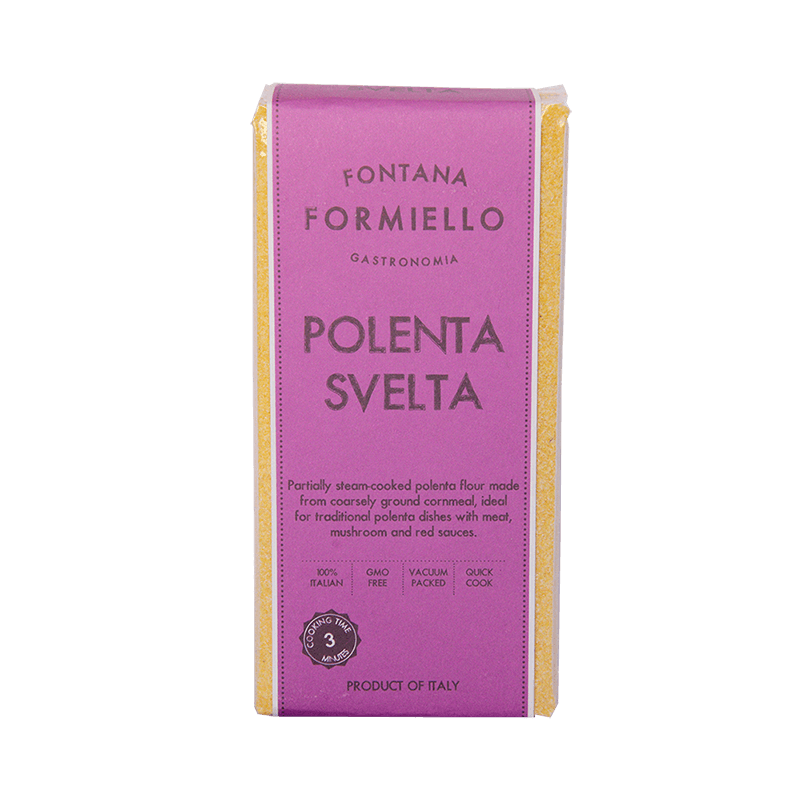 Formiello Instant Polenta – Quick Cook Italian Cornmeal (500g)