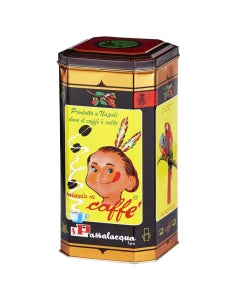 Passalacqua Coffee Tin 1kg – Selection of 4 Ground Italian Coffees in Premium Tin