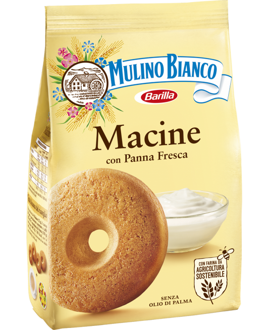 Mulino Bianco Macine Biscuits 350g – Authentic Italian Breakfast Cookies UK