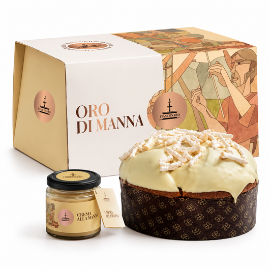 Fiasconaro Oro di Manna Panettone 1kg – Sicilian Gift Set