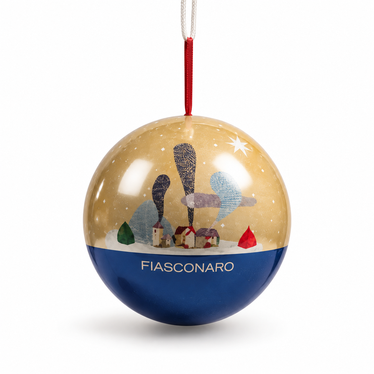 Fiasconaro Dolce Sfera – Chocolate Panettone Christmas Bauble 100g