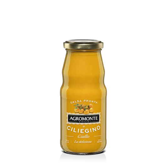 Agromonte Yellow Cherry Tomato Sauce – Sicilian Pasta Sauce (260g)