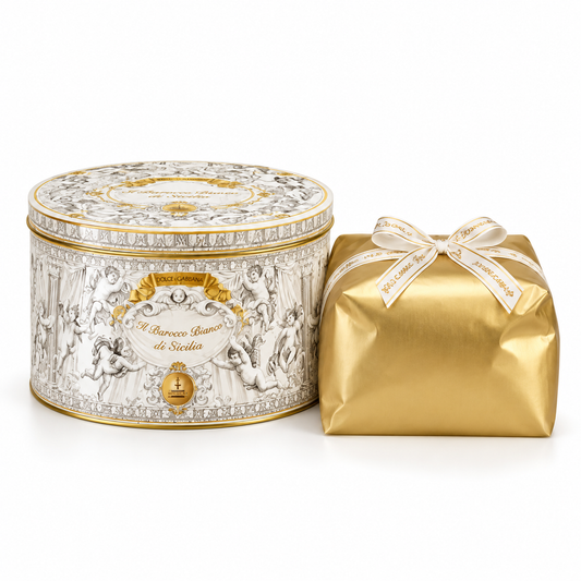 Dolce & Gabbana x Fiasconaro Barocco Bianco Panettone 1kg