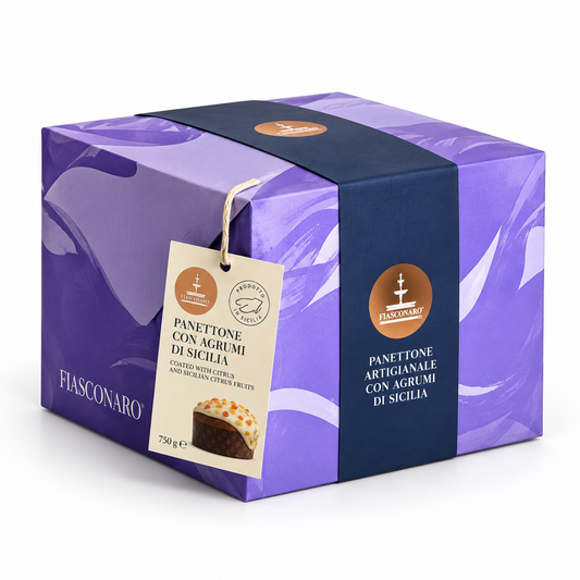 Fiasconaro Panettone Agrumi e Zafferano di Sicilia 750g