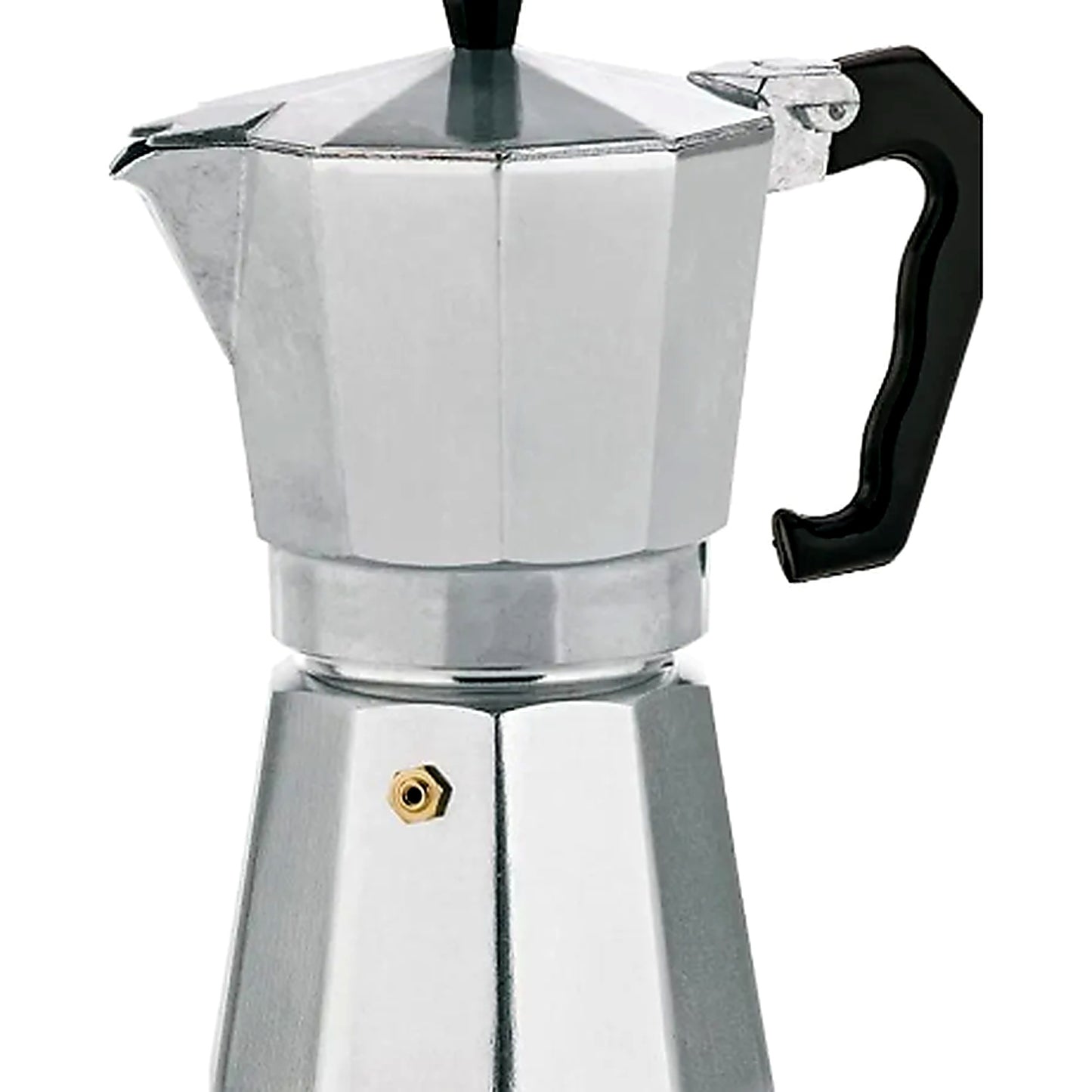 Italian Moka Coffee Maker 6 Cup – Stovetop Espresso Pot (Aluminium)