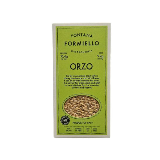 Formiello Pearl Barley – Italian Hulled Barley Grain (500g)