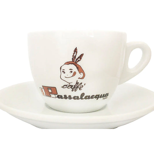 Passalacqua Cappuccino Cup & Saucer – Italian Coffee Cup Set