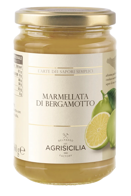 Agrisicilia Bergamot Marmalade – Italian Citrus Preserve (360g)